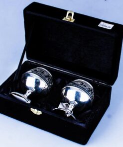 серебряные коньячные бокалы