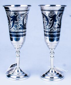 серебряные бокалы