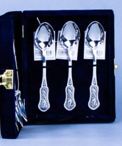 серебряные чайные ложки