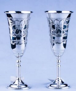 серебряные фужеры