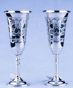 серебряные фужеры