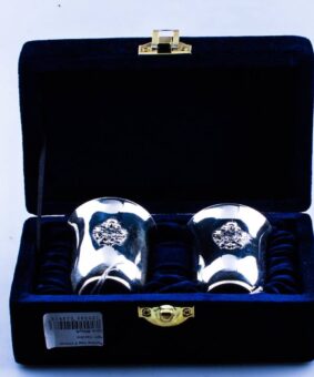 Набор стопок герб 9 набор серебряных стопок герб