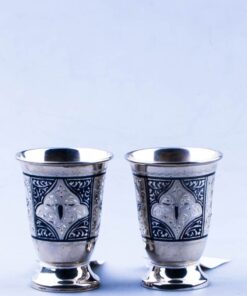 серебряные стопки