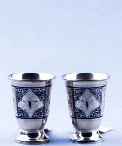 серебряные стопки
