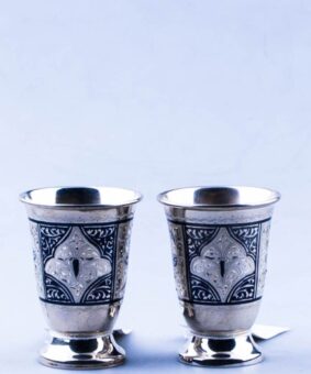 серебряные стопки