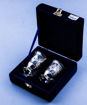 Серебряные стопки с ободком 7 серебряные стопки