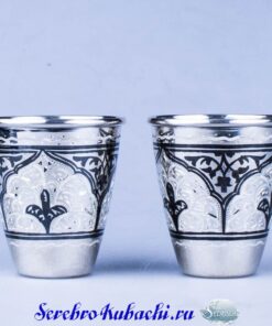 серебряные стопки набор