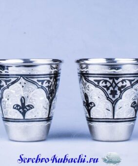 серебряные стопки набор
