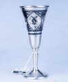бокал серебряный