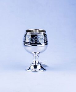 Набор коньячных бокалов 8 серебряный бокал