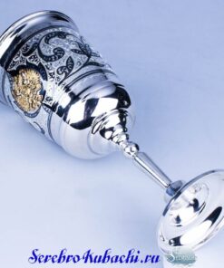 серебряный бокал герб россии