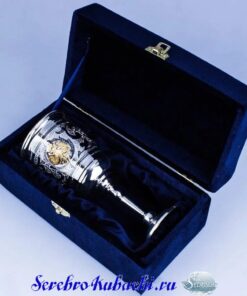 серебряный бокал герб россии