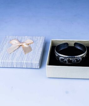 Браслет женский 7 серебряный браслет кубачи в футляре