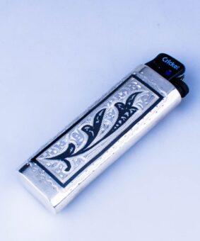 Чехол для зажигалки 12 серебряный чехол под крикет