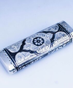 чехол из серебра под зажигалку