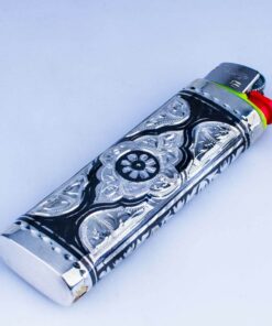 чехол из серебра под зажигалку