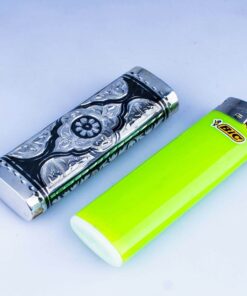 чехол из серебра под зажигалку