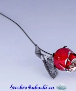 серебряный цветок