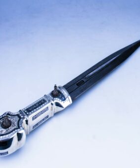 кинжал серебряный булатный клинок