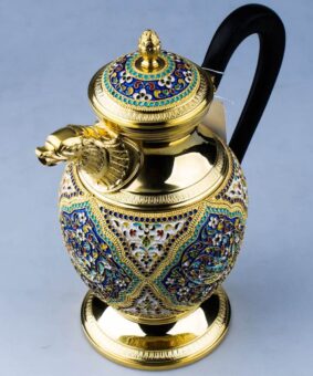 Набор кофейный серебряный 3