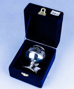 Коньячный бокал 5 серебряный коньячный бокал