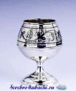 Серебряные коньячные бокалы 1