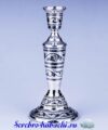 серебряный подсвечник