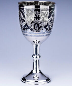 серебряный кубок Кубачи