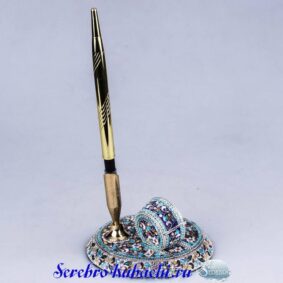 письменный прибор из серебра