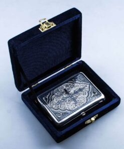 серебряный портсигар