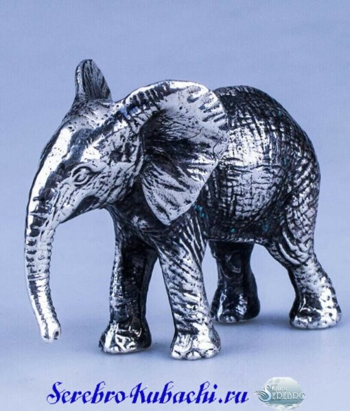 серебряный слон