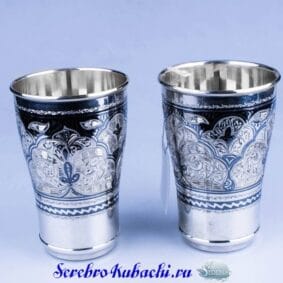 стаканы серебряные