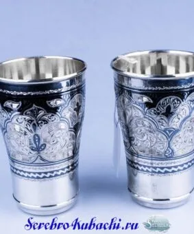 стаканы серебряные