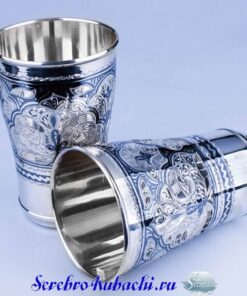 Стаканы серебряные 7 Стаканы серебряные 2