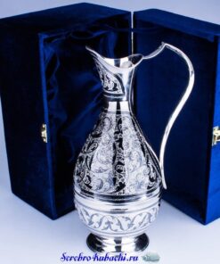 Alternative view of Кувшин из серебра "Изящный"