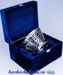 серебряная ваза для конфет