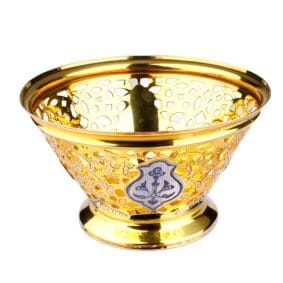 серебряная ажурная вазочка