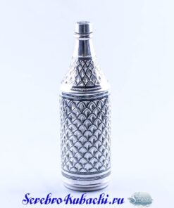 бутылка из серебра 875