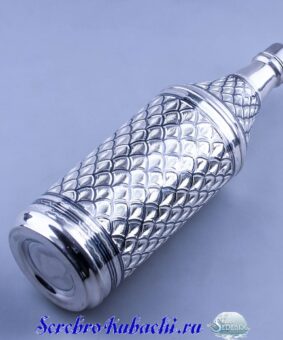бутылка из серебра 875