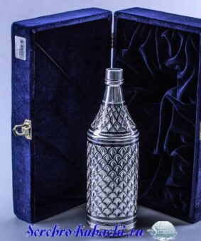 бутылка из серебра 875