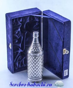 бутылка из серебра 875
