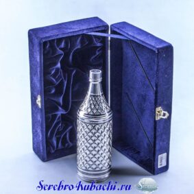 бутылка из серебра 875