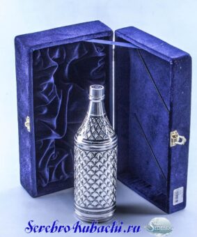 бутылка из серебра 875
