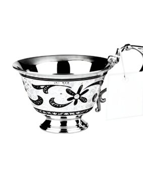 серебряная чайная чашка