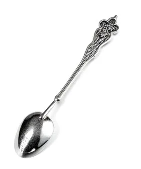 серебряная чайная ложка