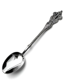 серебряная чайная ложка