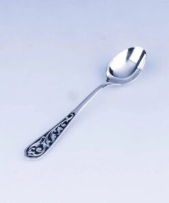 серебряная чайная ложка