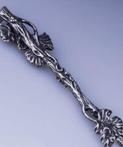 серебряная чайная ложка лоза