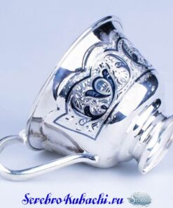 серебряная чайная кружка