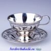 серебряная чайная пара